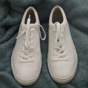 Rothy's Bright White Size 7 Lace Up Sneakers